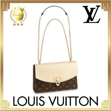 Louis Vuitton MONOGRAM 2020 SS Monogram Casual Style Canvas 2WAY Chain Plain Leather 