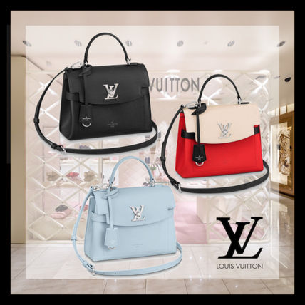 Louis Vuitton 2020 SS Casual Style 2WAY Plain Leather Party Style Office Style M56321 