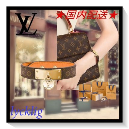 Louis Vuitton 2019 20AW Logomania Bracelet M4150E M4150F 