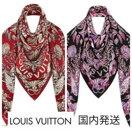 Louis Vuitton 2019 20AW Sea Of Love Monogram Shawl M73764 M73765 