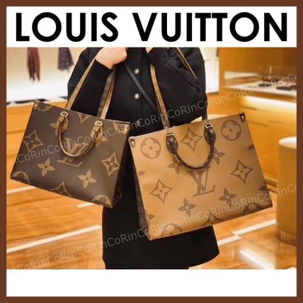 Louis Vuitton 2019 SS Monogram Unisex Canvas 2WAY Logo Handbags 