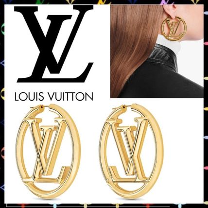 Louis Vuitton LOUISE 2019 SS Louise Hoop Earrings M64288 