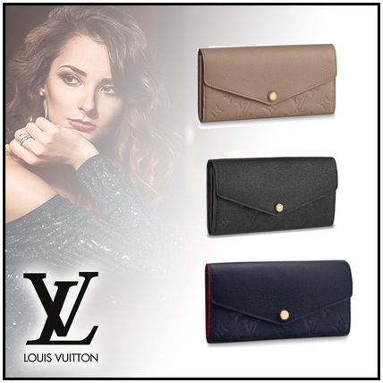 Louis Vuitton MONOGRAM EMPREINTE Long Wallets M68708 