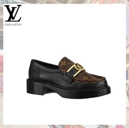 Louis Vuitton MONOGRAM 2020 SS Academy Loafer 1A7TXQ 