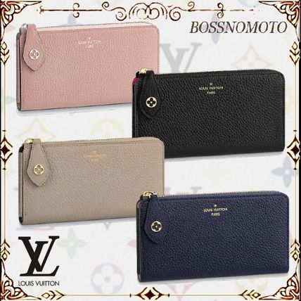 Louis Vuitton PORTEFEUILLE COMETE 2019 20AW Plain Leather Long Wallet Logo Long Wallets M68582 M63104 M63102 M63103 