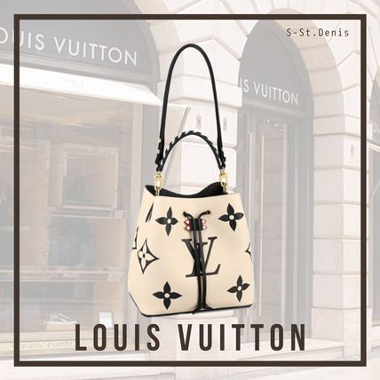 Louis Vuitton NEONOE 2020 21AW Monogram Casual Style Blended Fabrics 3WAY Elegant Style M56889 