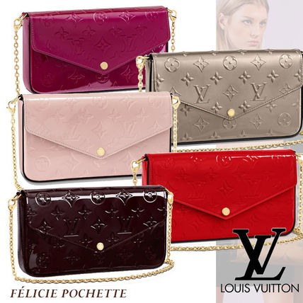 Louis Vuitton MONOGRAM Monogram Casual Style 2WAY Chain Leather Party Style 