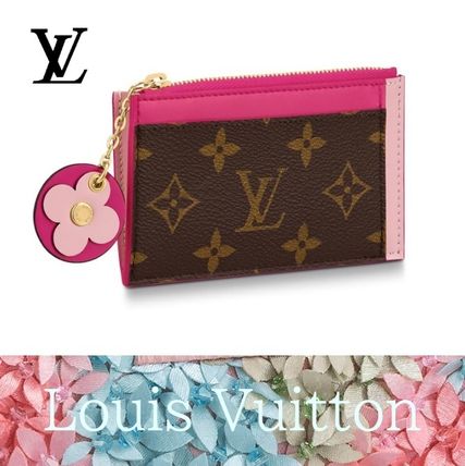 Louis Vuitton 2020 SS Monogram Logo Card Holders M67494 