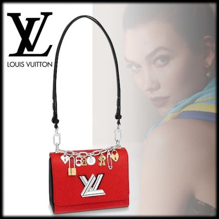 Louis Vuitton TWIST 2019 20AW 2WAY Chain Leather Elegant Style Logo Shoulder Bags M52895 