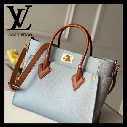 Louis Vuitton 2020 SS Monogram Casual Style 2WAY Plain Leather Party Style M56078 