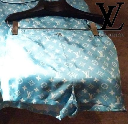 Louis Vuitton MONOGRAM 2020 SS Blurry Monogram Pyjama Style Shorts 1A60V2 