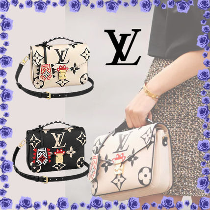 Louis Vuitton 2020 21AW Casual Style 2WAY Chain Leather Party Style Elegant Style 