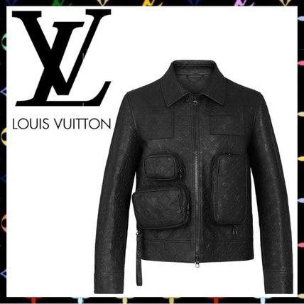 Louis Vuitton MONOGRAM Monogram Embossed Utility Jacket 1A5ZTK 