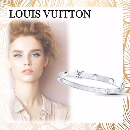 Louis Vuitton Casual Style 18K Gold Office Style Bracelets 