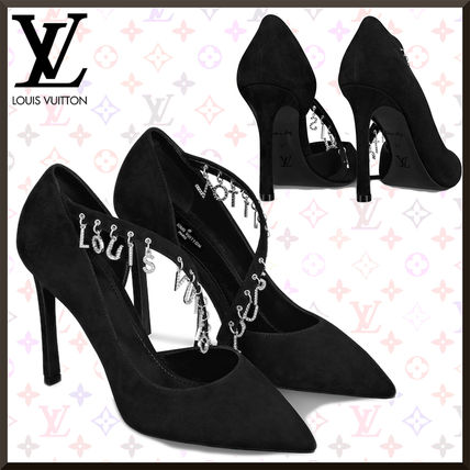 Louis Vuitton 2020 SS Plain Leather Party Style Elegant Style 1A67AW 