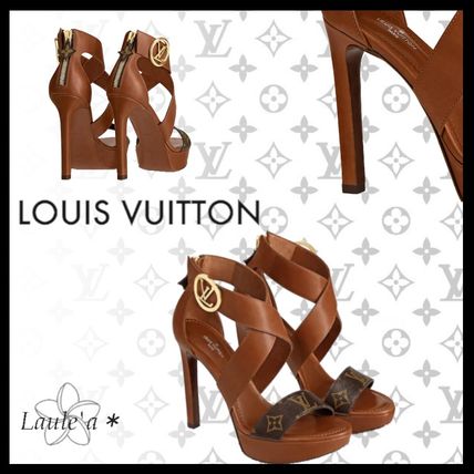 Louis Vuitton MONOGRAM 2020 SS Horizon Platform Sandal 1A5BZA 