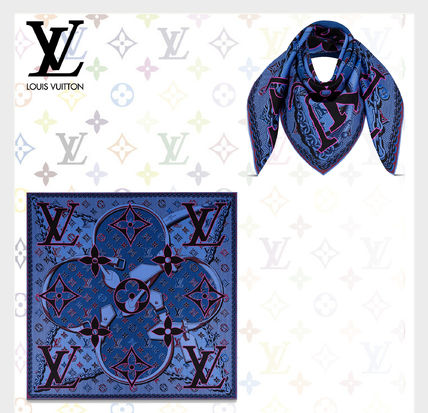 Louis Vuitton 2020 21AW Casual Style Silk Plain Party Style Office Style M76398 