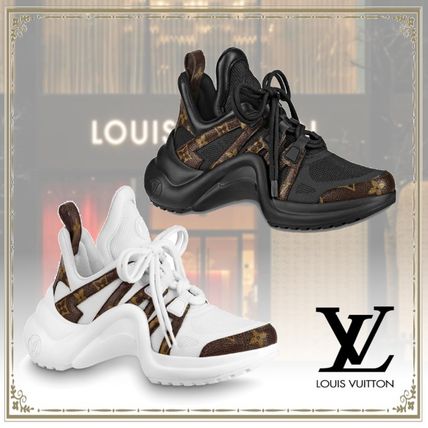 Louis Vuitton 2020 SS Monogram Casual Style Logo Low Top Sneakers 