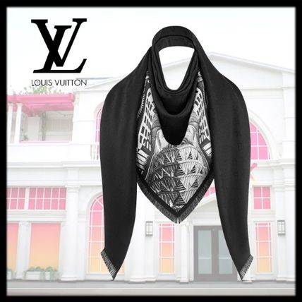 Louis Vuitton 2020 SS Lv Buildings Monogram Shawl MP2585 