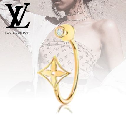 Louis Vuitton 2020 SS Casual Style Flower Party Style 18K Gold Elegant Style Q96332 