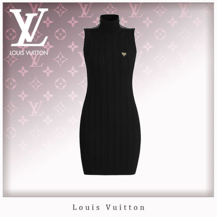 Louis Vuitton 2020 Cruise Casual Style Cashmere Blended Fabrics Sleeveless Plain