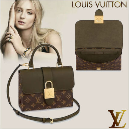 Louis Vuitton Monogram Casual Style 2WAY Leather Elegant Style Logo 