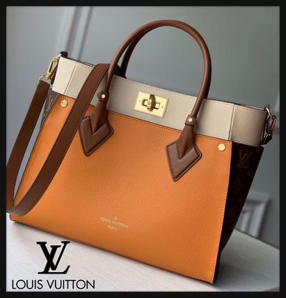 Louis Vuitton 2020 SS Monogram Casual Style Canvas Blended Fabrics A4 2WAY Plain M56077 