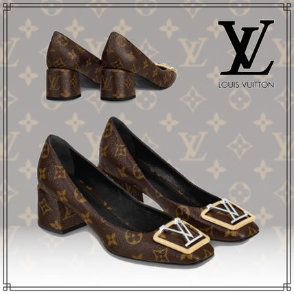 Louis Vuitton MONOGRAM 2020 SS Madeleine Pump 1A65NG 