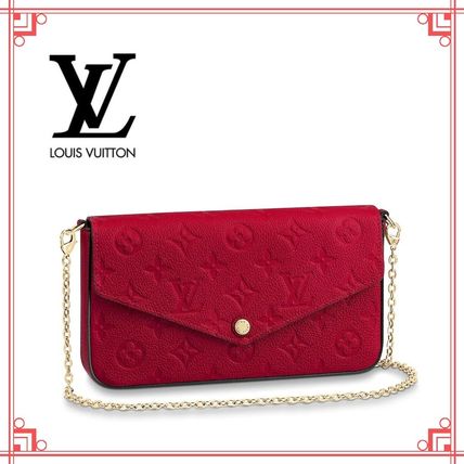 Louis Vuitton Monogram Leather Elegant Style Crossbody Formal Style Logo M63700 