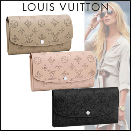 Louis Vuitton IRIS Calfskin Logo Long Wallets M60144 M60145 M60143 