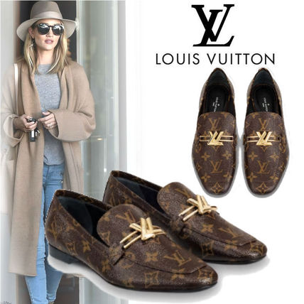 Louis Vuitton Monogram Casual Style Leather Elegant Style Logo 