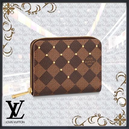 Louis Vuitton 2020 SS Monogram Leather Long Wallet Small Wallet Logo Coin Cases N60250 