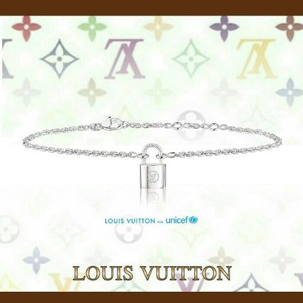 Louis Vuitton 2020 SS Silver Lockit Bracelet Sterling Silver Q95450 