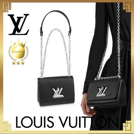 Louis Vuitton TWIST 2020 SS Casual Style 2WAY Chain Plain Leather Party Style 
