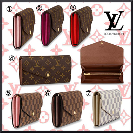 Louis Vuitton 2020 SS Sarah Wallet N63208 N63209 N60114 M60531 M62236 M62234 M62235 