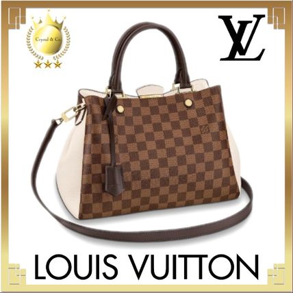 Louis Vuitton DAMIER 2020 SS Other Plaid Patterns Casual Style Canvas 2WAY Leather 