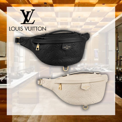 Louis Vuitton 2019 20AW Monogram Empreinte Bumbag M44836 M44812 