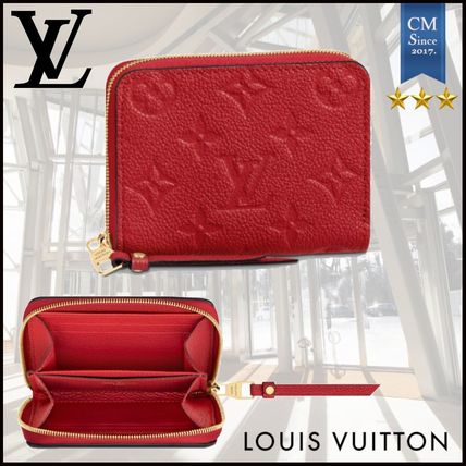 Louis Vuitton MONOGRAM 2020 SS Monogram Unisex Leather Long Wallet Small Wallet Logo 