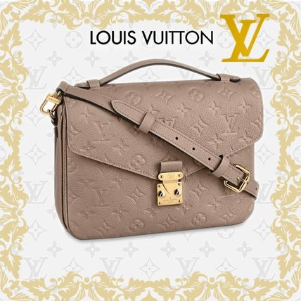 Louis Vuitton MONOGRAM EMPREINTE Monogram 2WAY Leather Crossbody Handbags 