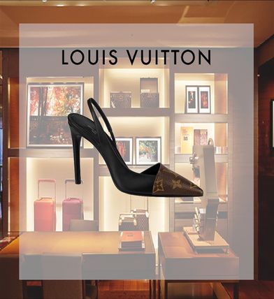 Louis Vuitton Cherie Slingback Pump 1A86GX 