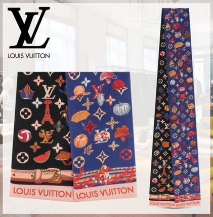 Louis Vuitton MONOGRAM Monogram Casual Style Silk Elegant Style Formal Style 