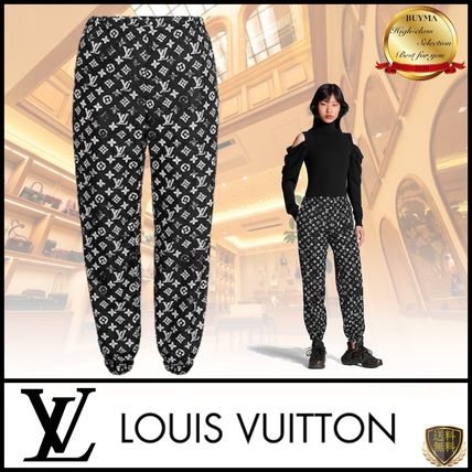 Louis Vuitton Monogram Casual Style Nylon Long Pants 1A5TSI 