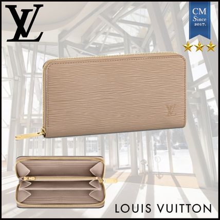 Louis Vuitton ZIPPY WALLET 2020 SS Unisex Leather Long Wallet Logo Long Wallets 