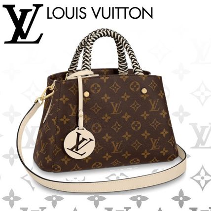 Louis Vuitton 2020 SS Monogram Casual Style Leather Party Style Elegant Style Logo M45311 