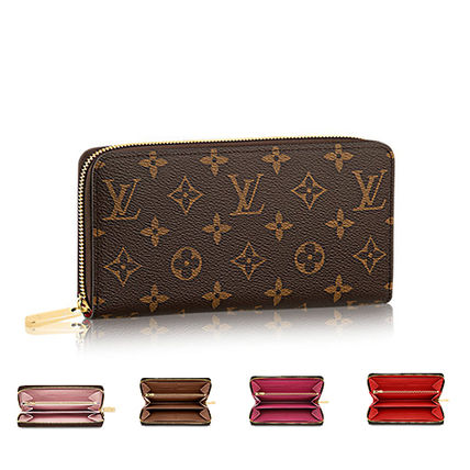 Louis Vuitton ZIPPY WALLET 2018 SS 18SS ZIPPY WALLET Monoglam Leather Long Wallets M41894 