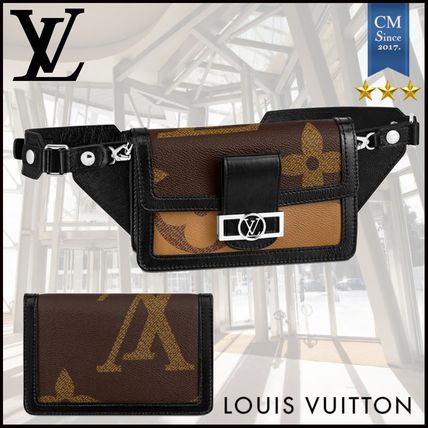 Louis Vuitton MONOGRAM 2020 SS Monogram Unisex Canvas 2WAY Leather Logo Hip Packs 