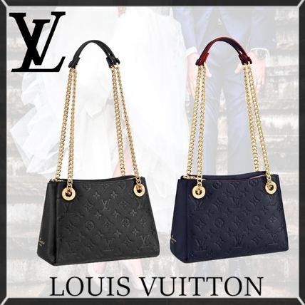 Louis Vuitton MONOGRAM EMPREINTE 2020 SS Monogram Chain Leather Shoulder Bags M43748 M43750 