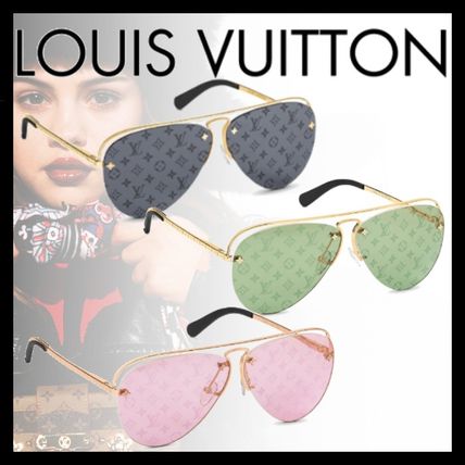 Louis Vuitton 2020 21AW Unisex Street Style Tear Drop Sunglasses Z1174W Z1179W Z1172W 