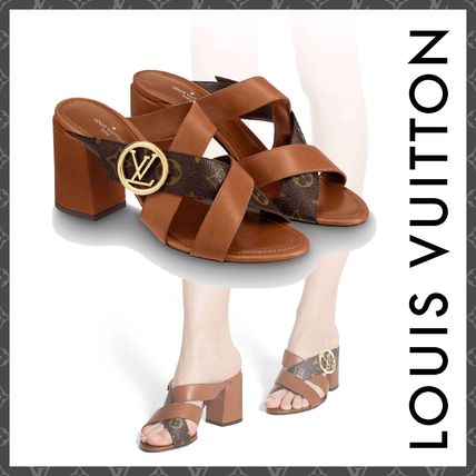 Louis Vuitton 2020 SS Monogram Logo Sandals 1A5BZM 