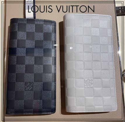Louis Vuitton DAMIER INFINI Brazza Wallet N60335 N60334 